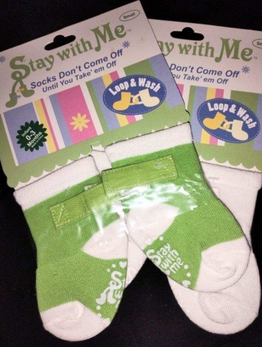Set Of Stay w/ Me Infant Socks - Loop & Wash